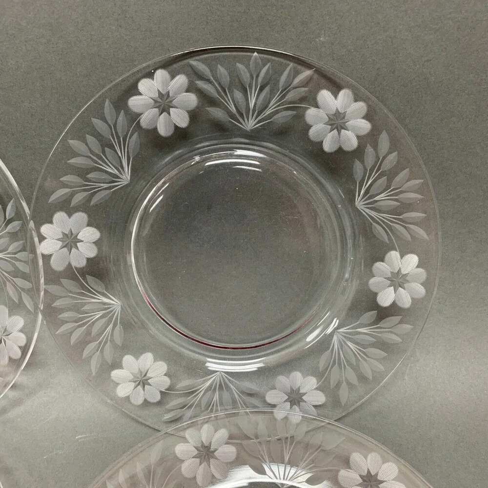 Unbranded etched flowers